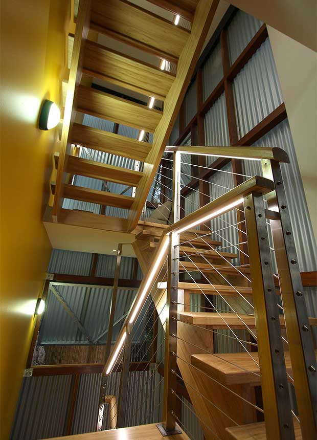 Architect-designed sustainable home built by Tremul Constructions, Torquay